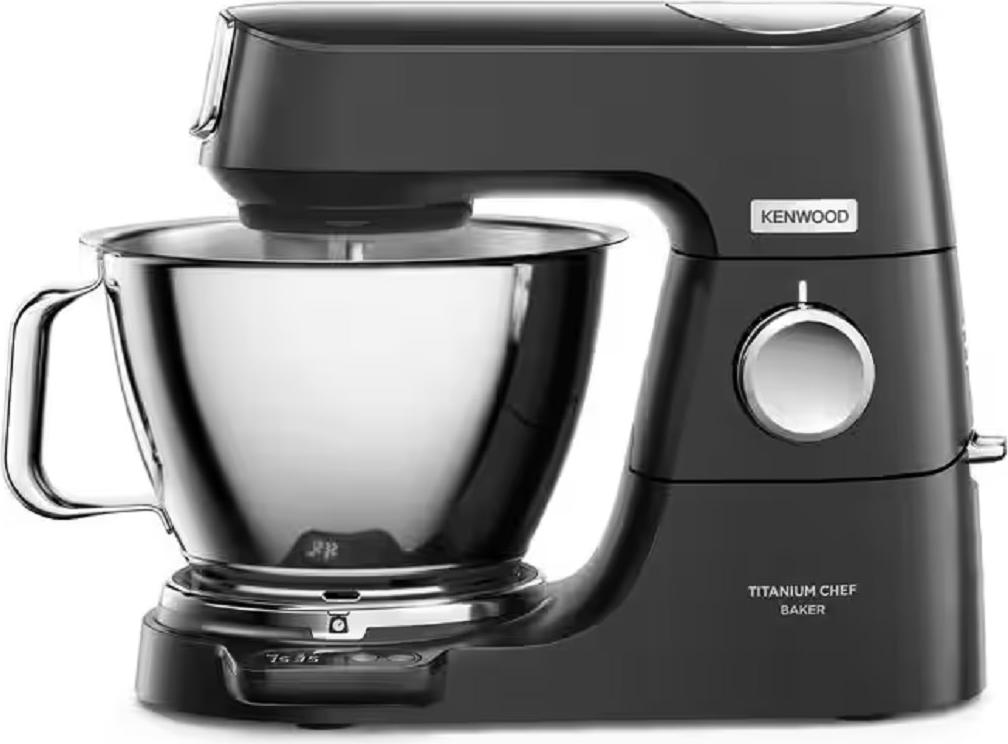 Kenwood 0W20011465, Standmixer, Schwarz, Mixen, 5 l, Drehregler, Metall