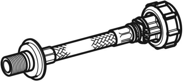 Geberit Panzerschlauch 243740001 DN8 GE Nip 3/8"