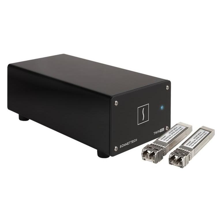 Sonnet Twin 10G SFP28 TB3 to Dual 10 Gb Ethernet Adapter (Thunderbolt 3) (TWIN10GM- SFP-TB)
