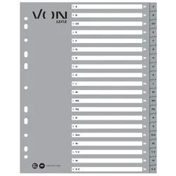 LEITZ Register, A-Z, DIN A4