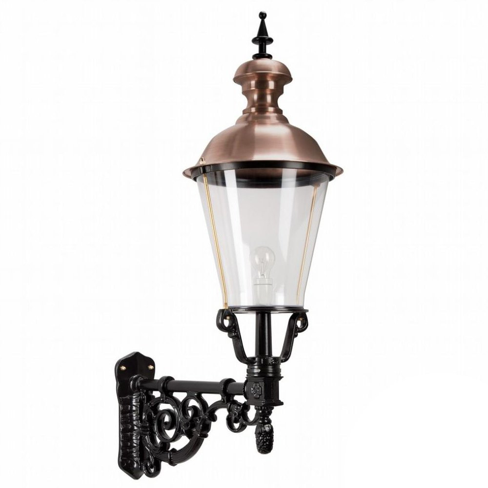 Nostalgische Amsterdam Wandlamp Groen van KS Verlichting