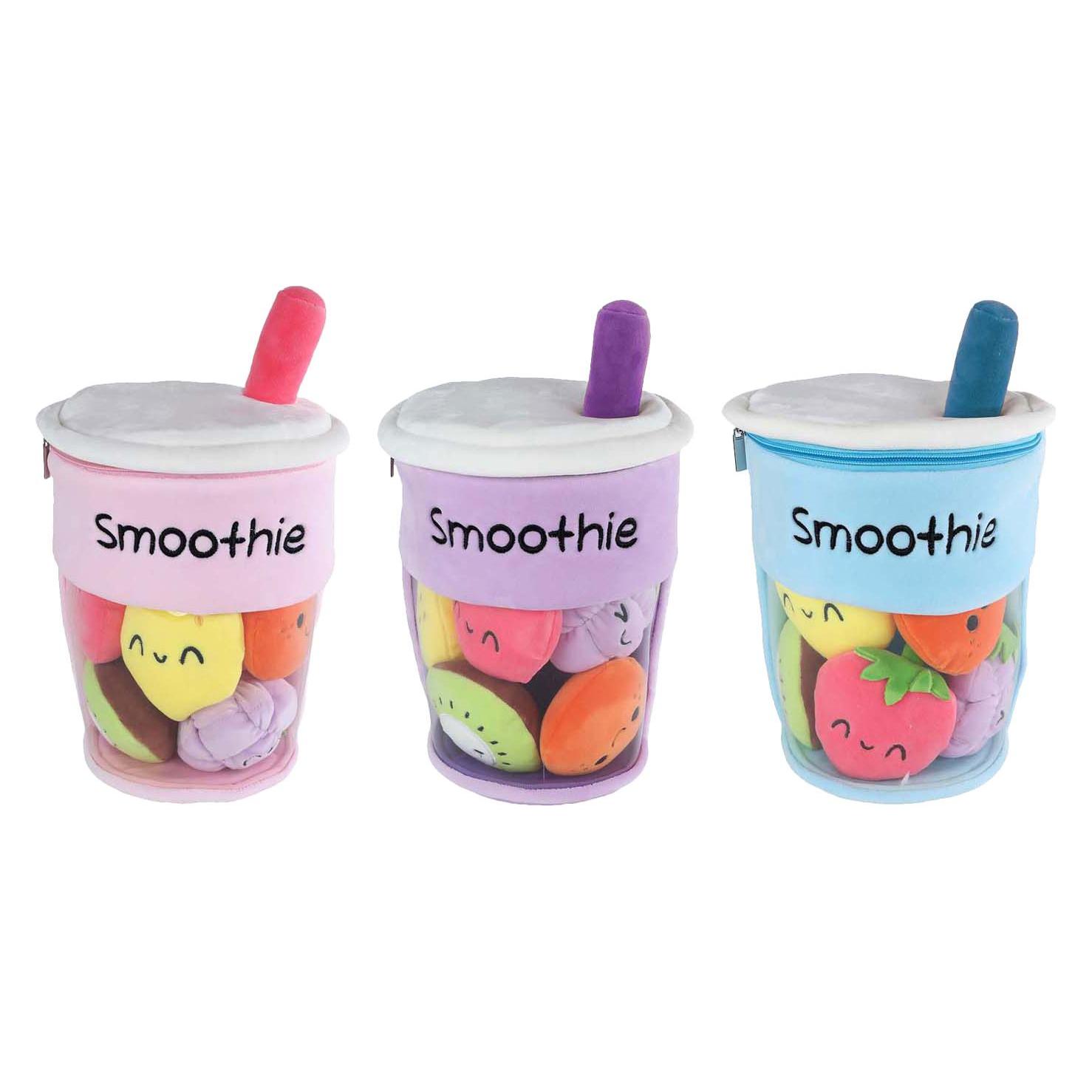 Fluffy Menu Plüschtier Plüsch - Smoothiebecher mit Früchten, 26cm (26 cm) (56759483)