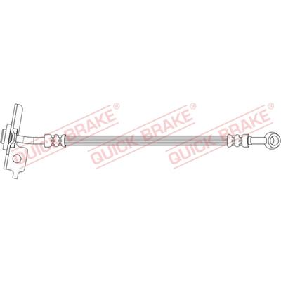 QUICK BRAKE Bremsschlauch 50735 für KIA
