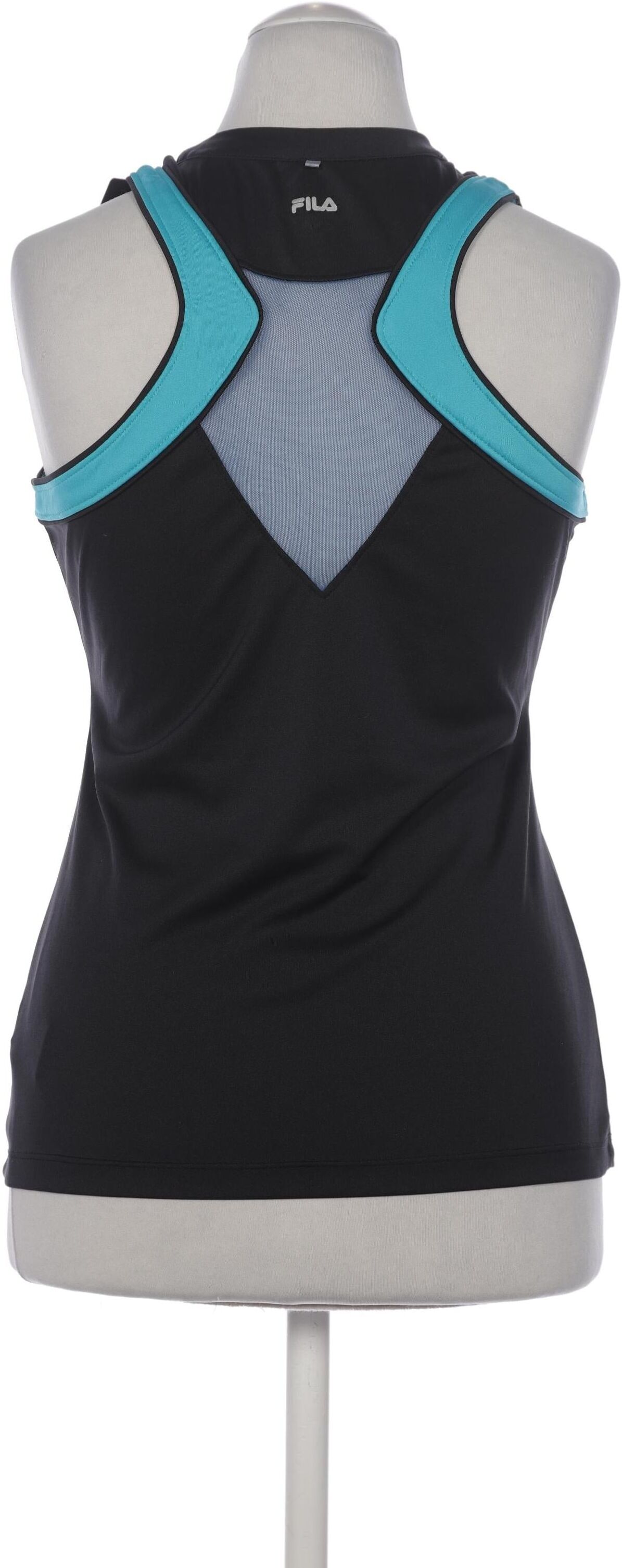 Fila Damen Top, Schwarz, Gr. EU 32 (IT 38), Synthetik - Second Hand