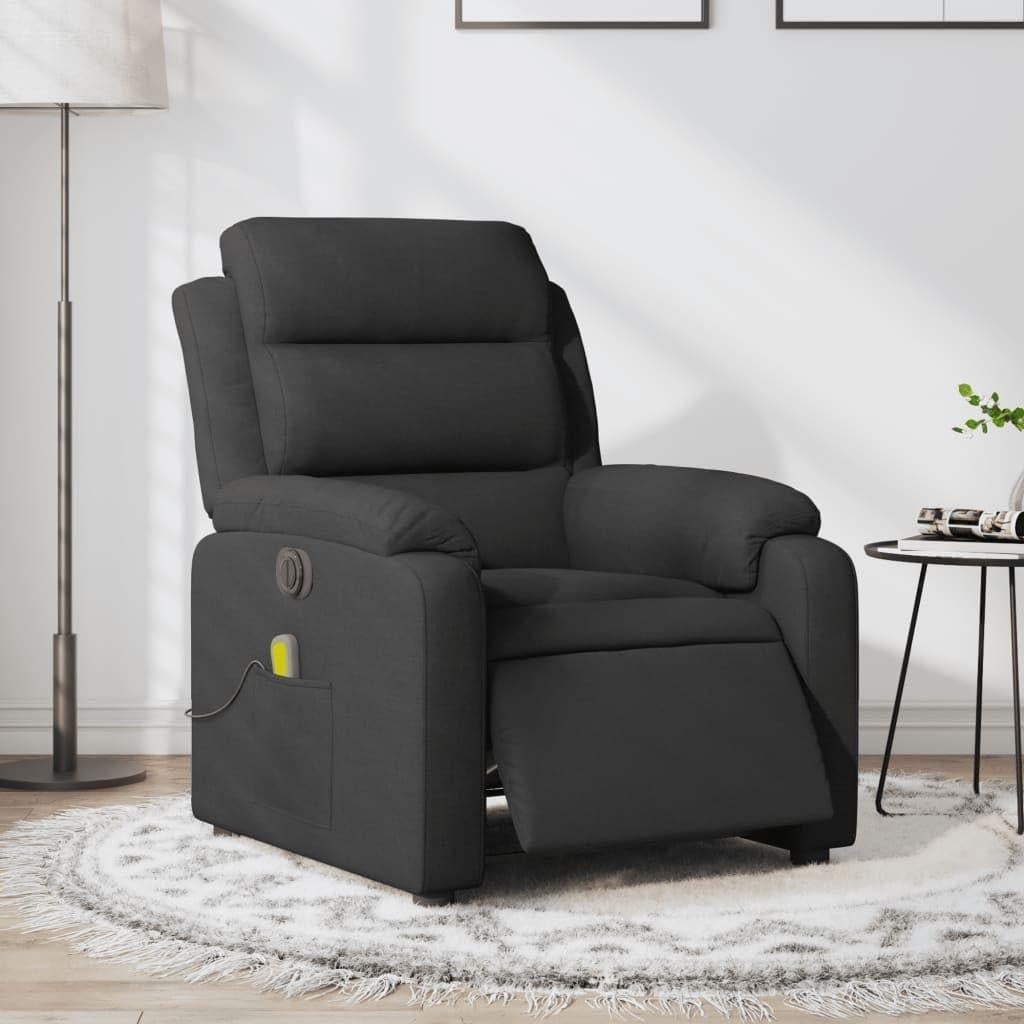 Selius Elektrische Massagestoel - Verstelbare Relax Fauteuil - Zwart