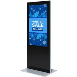 Digitale Infostele Slim 65" Gehäuse
