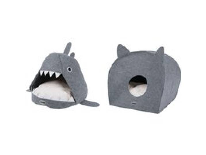 ZOOFARI® Niche pour chat Requin / avec oreilles