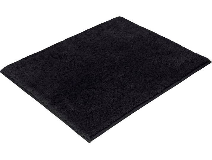 Badematte VOSSEN Timeless , schwarz, H:10mm, Polyacryl, Badematten, Badematte