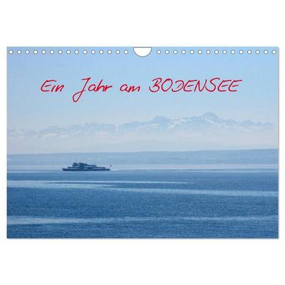 Ein Jahr am BODENSEE (Wandkalender 2027 DIN A4 quer), CALVENDO Monatskalender