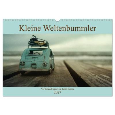 Kleine Weltenbummler 2027 (Wandkalender 2027 DIN A3 quer), CALVENDO Monatskalender