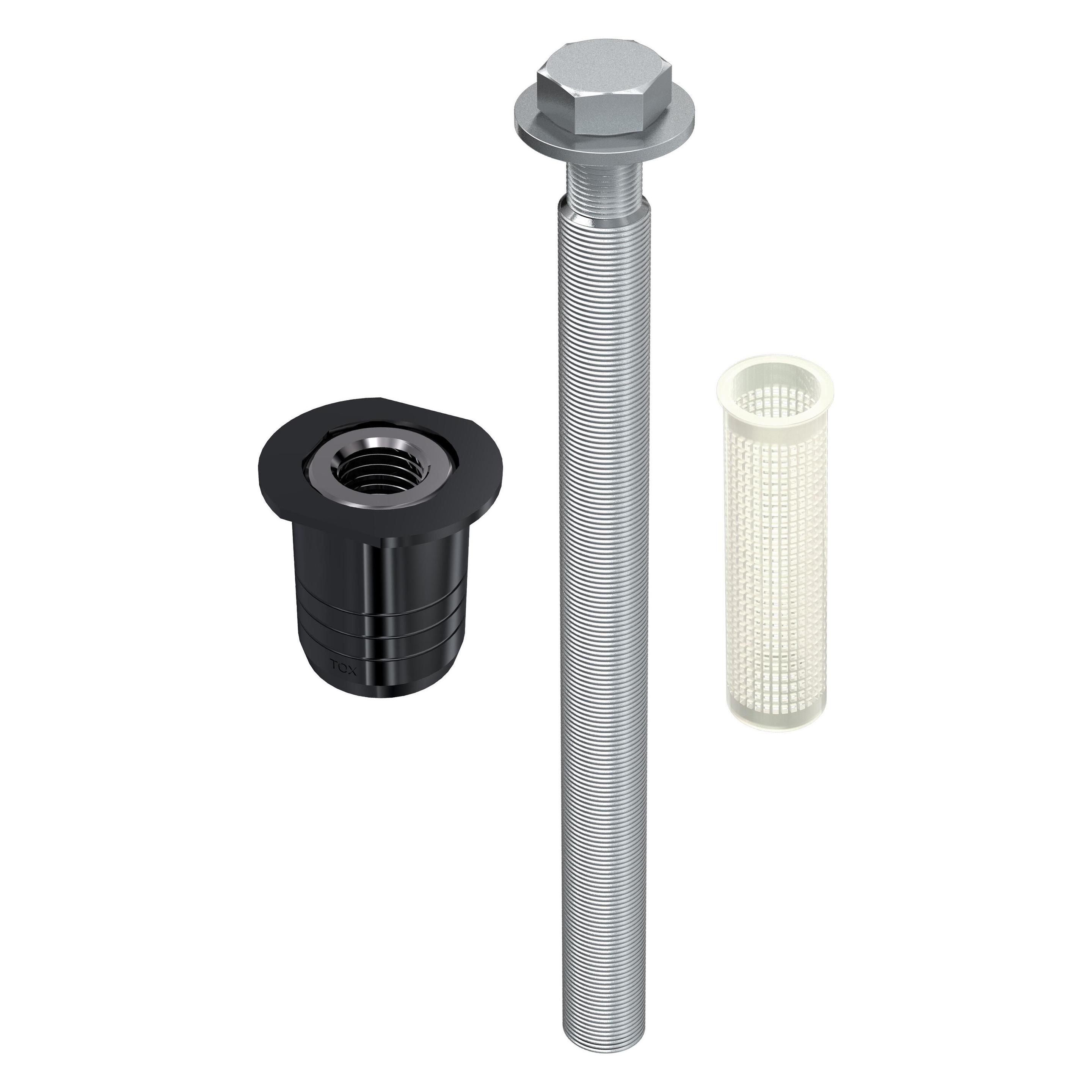 Tox Abstandsmontagesystem Thermo Proof Plus M16x400 mm 12 Stück (12 Stk.) (084100152)