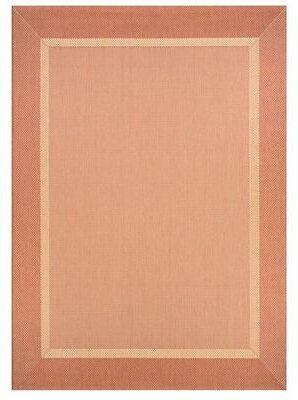 Couristan "Frontera Rectangle Rug, 5'3"" x 7'6"", Pumpkin Spice"