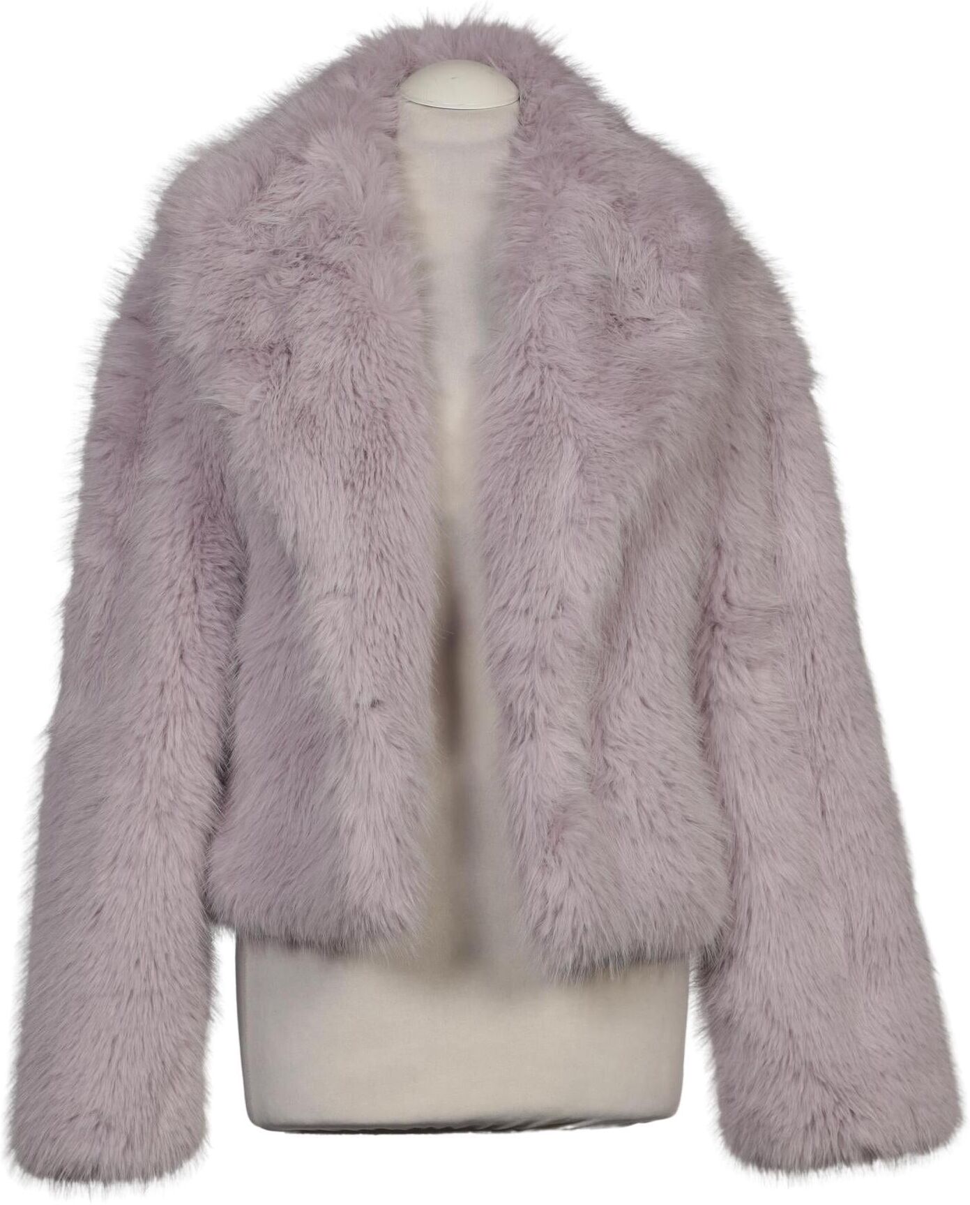 Stradivarius Damen Jacke, Flieder, Gr. XS, Synthetik - Second Hand