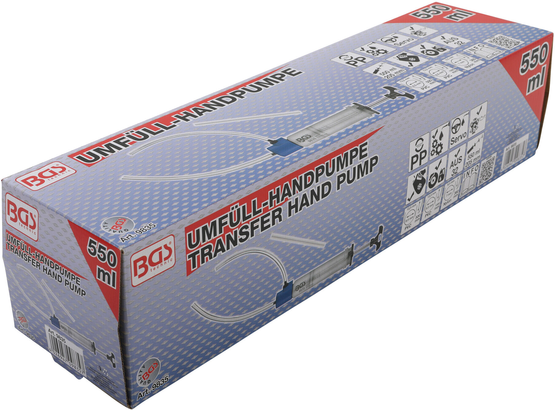 BGS Umfüll-Handpumpe 9835, 550 ml ; BGS technic)