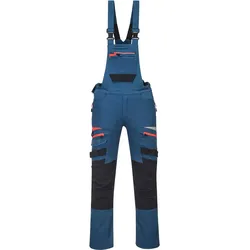 Stretch Latzhose "DX441" DX4 - M - metro blue