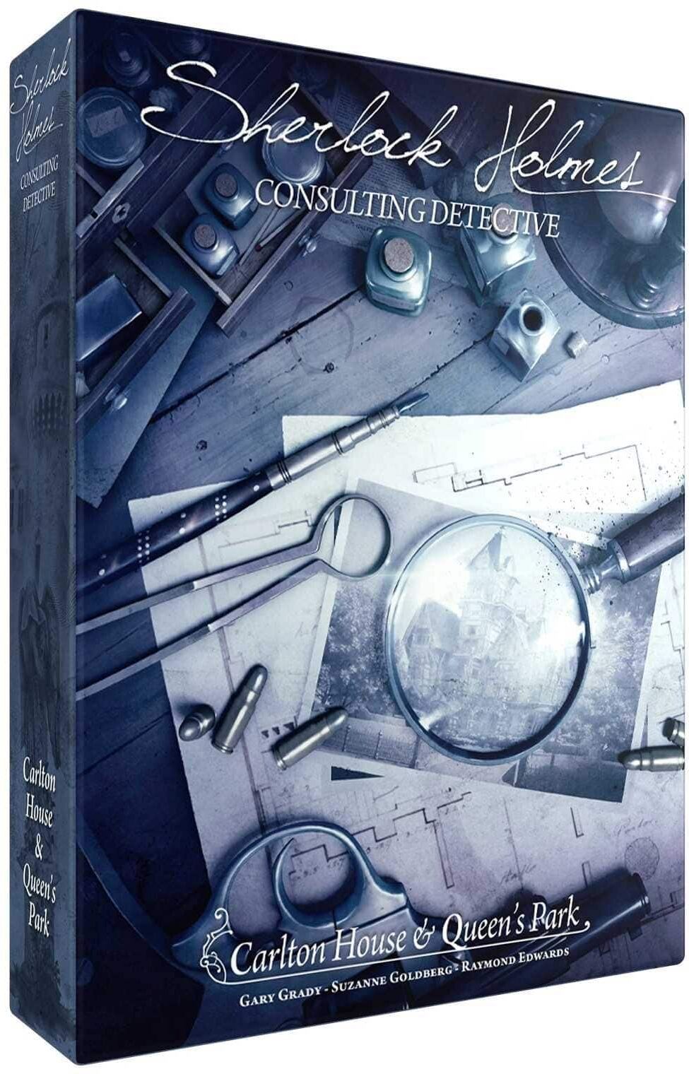 Sherlock Holmes: Consulting Detective – Carlton House ; Queen’s Park Board Game by Space Cowboys