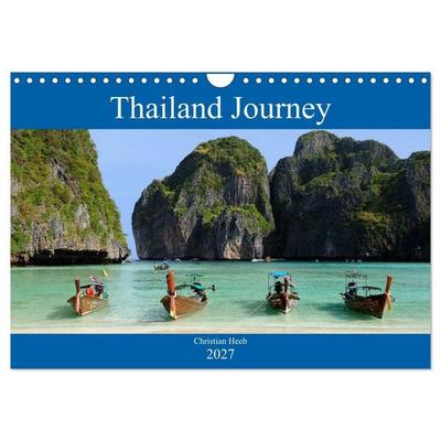 Thailand Journey (Wandkalender 2027 DIN A4 quer), CALVENDO Monatskalender