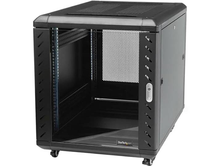 StarTech 15U 4-Post Serverkast, 19in, 83cm, 800kg (RK1536BKF)