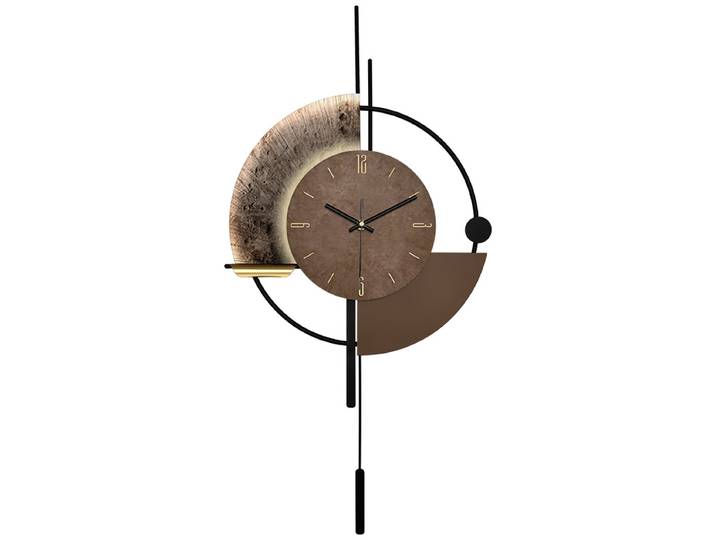Horloge murale moderne et minimaliste pour salon, décoration murale pour fond de télévision, design moderne, décoration intérieure