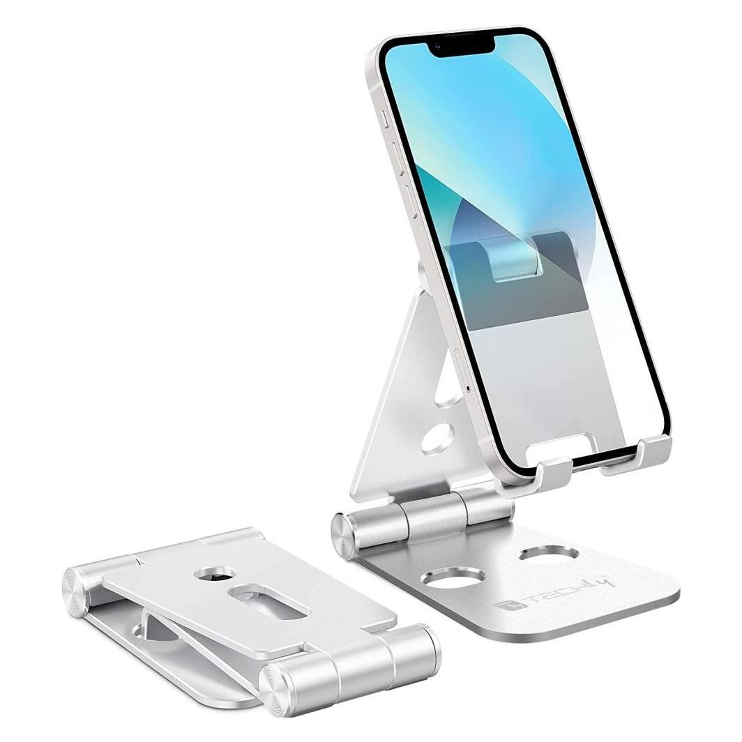 Techly Podstawka Podstawka biurkowa na telefon, składana (I-SMART-STAND6)