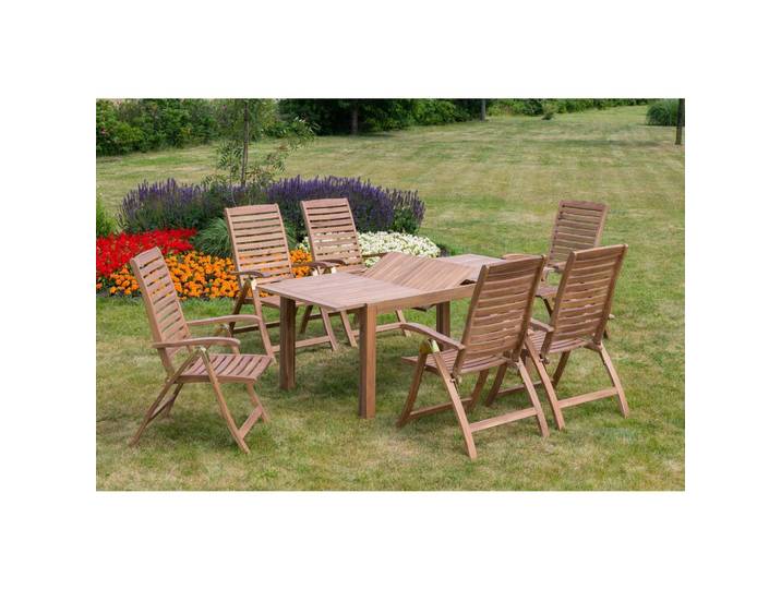 Gartentisch ausziehbar Paraiba Echtholz L: 150 cm