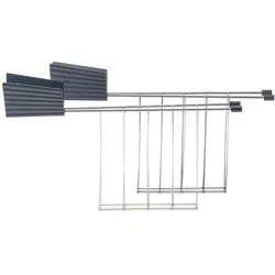 Alessi Toasterzangen für Toaster Plissé grau