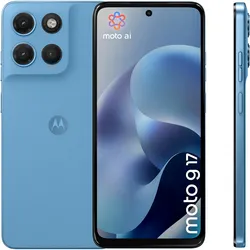 Motorola G17 4G 8/256 GB ALASKAN BLUE (256 GB, Alaskan Blue, 6.72", Dual SIM, 4G), Smartphone, Blau