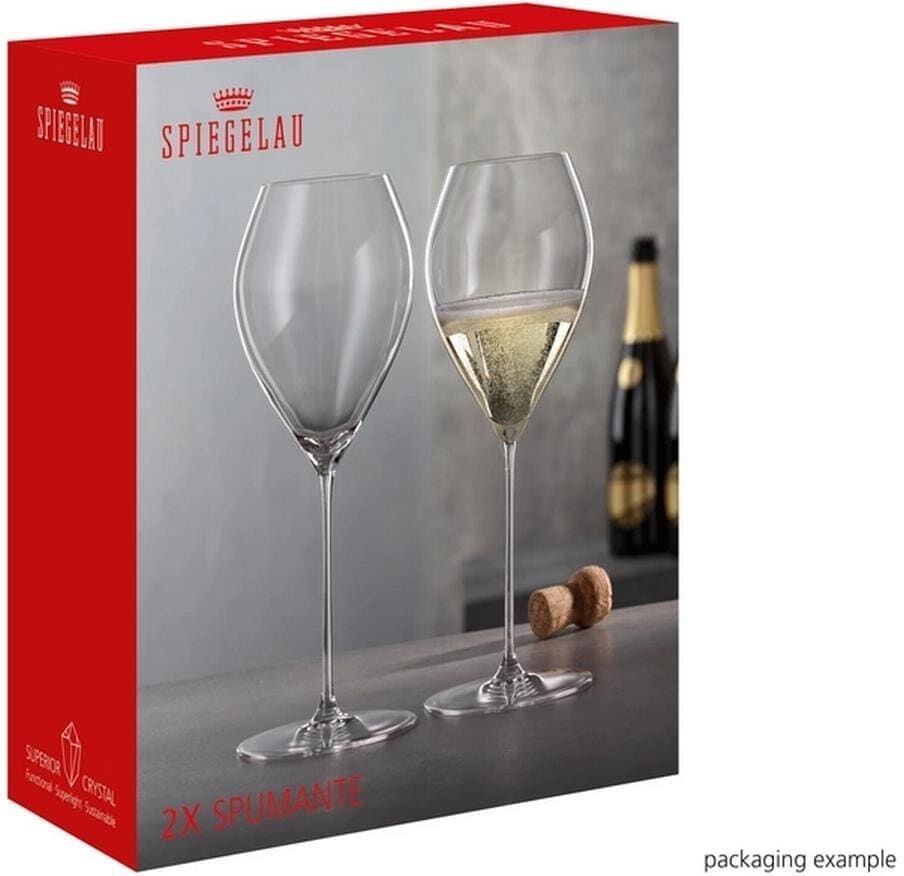 Champagnerglas EULENSPIEGEL "Spiegelau Champagnerglas Special 500 ml, 2 Stück, Transparent", transparent, B:9,3cm H:25cm Ø:9,3cm, Kristallglas, Trinkgefässe, Champagnerglas, Brillianz transparent Ø 9,3cm x 25cm