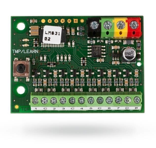 Jablotron JA-118M BUS-module voor magneetsensoren met 8 ingangen