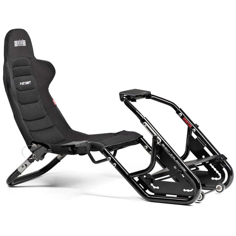 Next Level Racing F-GT Shift Simulator Cockpit, Formel- und GT-Sitzposition, justierbar - schwarz