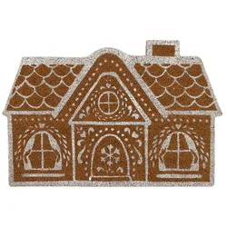 GreenGate Fußmatte Gingerbread House White, 60 x 40 cm - weiß
