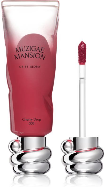 MUZIGAE MANSION Objet Glossy hydrating lip gloss shade 005 Cherry Drop 6 g