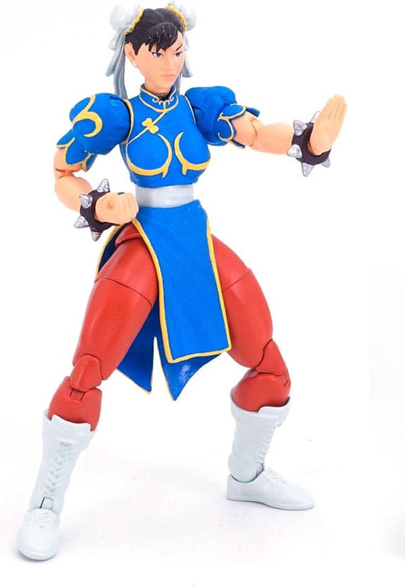 Jada Toys Ultra Street Fighter II: The Final Challengers Chun-Li Actionfiguur, 15 cm