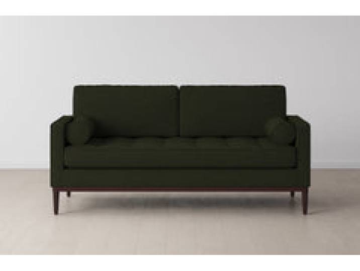 Zweisitzer-Sofa Model 02, Farngrün
