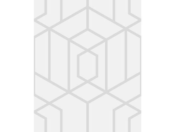 Vliestapete, Weiß, Kunststoff, Papier, Ornament, 52x1000 cm, Made in Europe, Tapeten & Wandverkleidungen, Vliestapeten