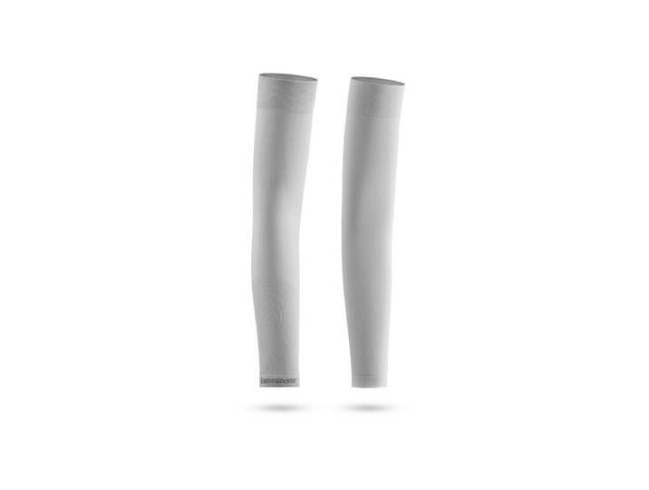 Beneunder manches de protection solaire haute élasticité été ES370 unisexe cyclisme sports de plein air trajet - blanc doux - F (taille unique)