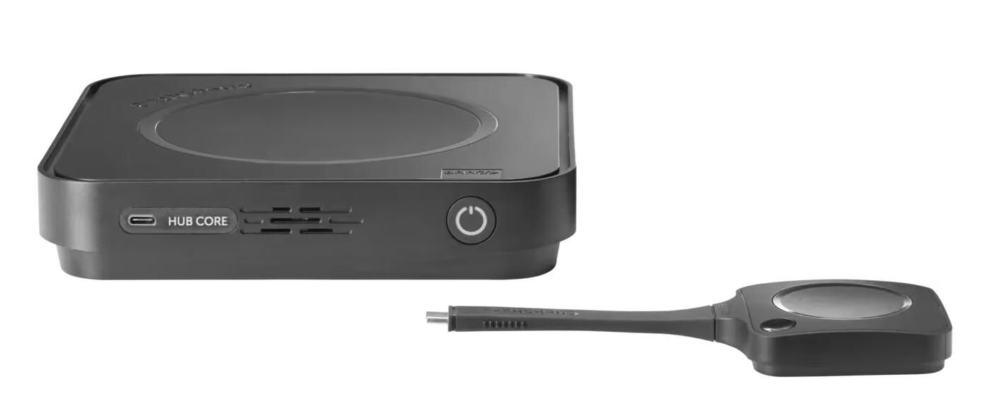 Barco ClickShare Hub Core Videokonferenzraumsystem inkl. Clickshare Button Gen 5 R9861711EUB1