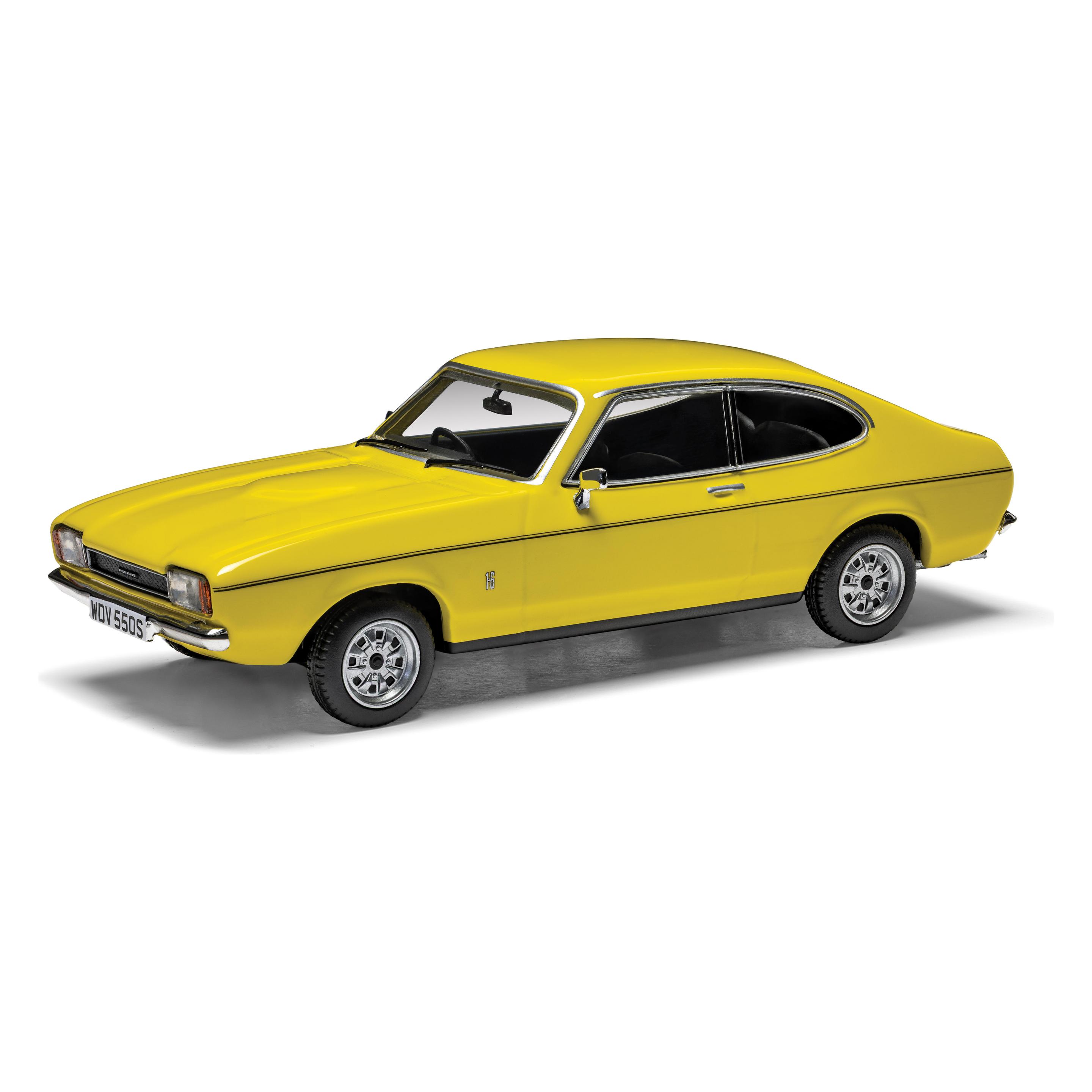 Corgi Ford Capri Mk2 1.6L Signal Yellow (VA15410)
