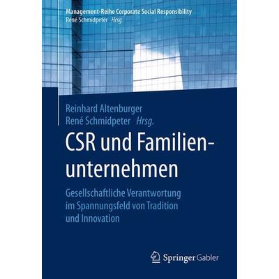 CSR und Familienunternehmen, Taschenbuch von , Springer Berlin, 978-3-662-55617-7