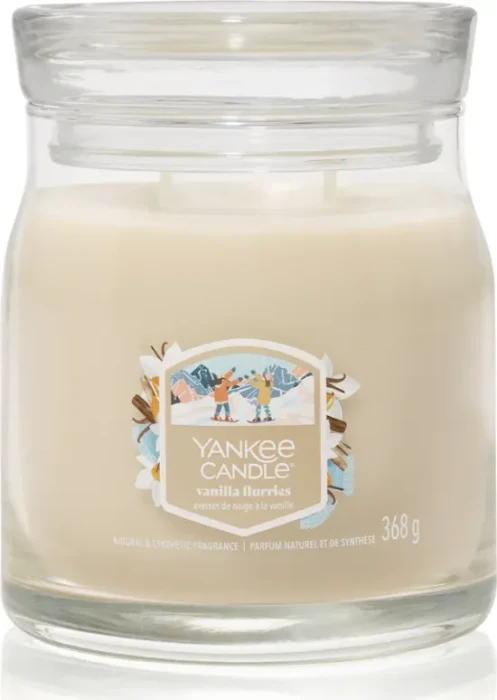 YANKEE CANDLE Signature Vanilla Flurries 368 g