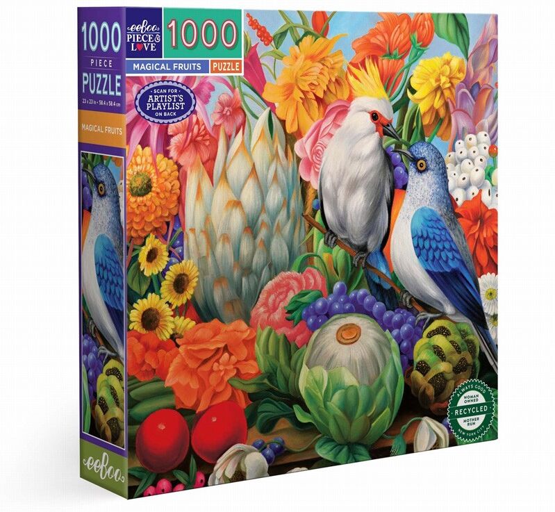 Puzzle 1000 pcs Magical Fruits - Eeboo