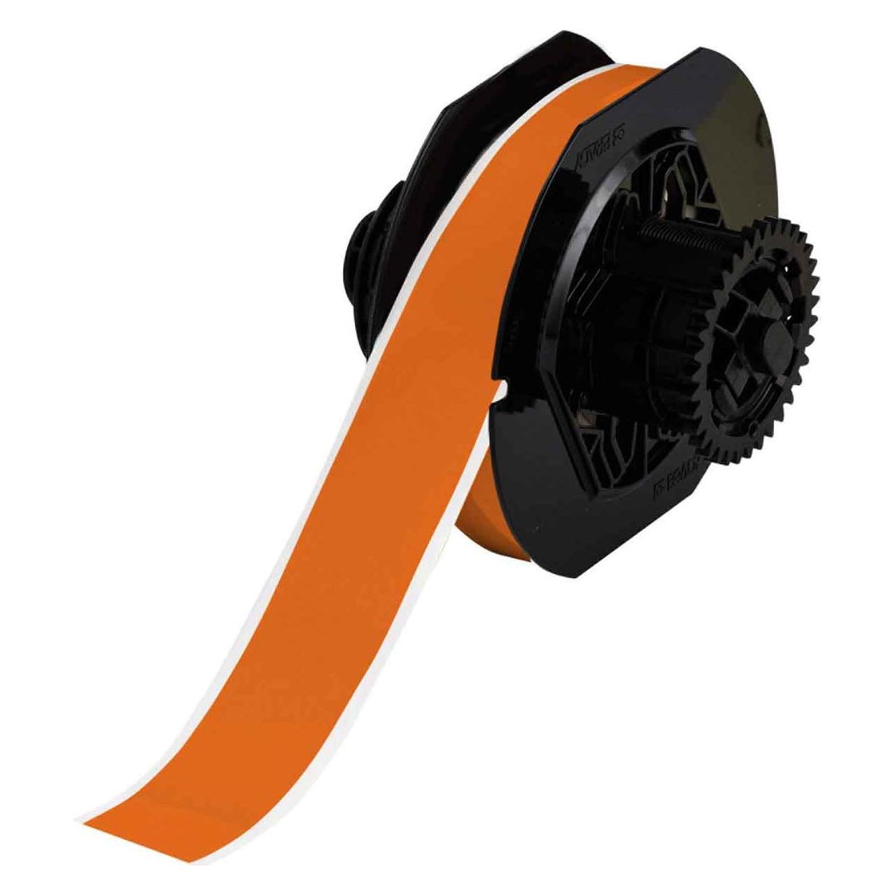 Brady B30C-1125-595-OR, Hochleistungsvinyl, Orange, glänzend, 28.58 m x 30.48 m, permanent, Endlos (B30C-1125-595-OR)