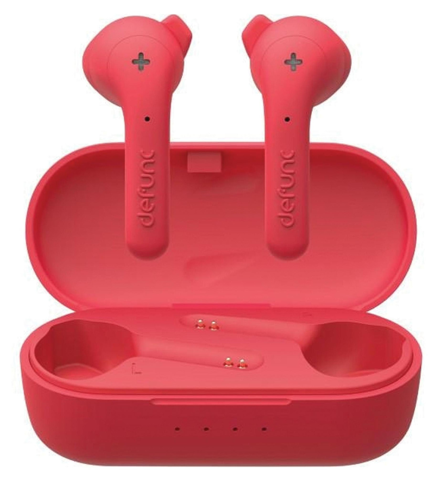 Defunc True Basic Draadloze Oordopjes Bluetooth 5.0 - Rood