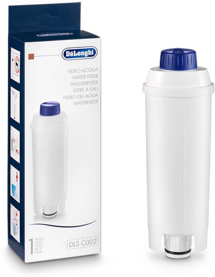 DeLonghi Wasserfilter DE'LONGHI "für ECAM-Serie", weiss (weiß), Filterkartuschen, Wasserfilter weiß Einheitsgröße