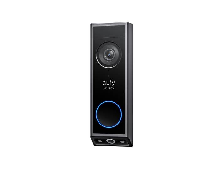 EUFY Security Video Doorbell E340 Caméra à double objectif avec protection des colis, vision 2K Full HD et vision nocturne en couleur, sans fil avec stockage local extensible jusqu'à 128 Go