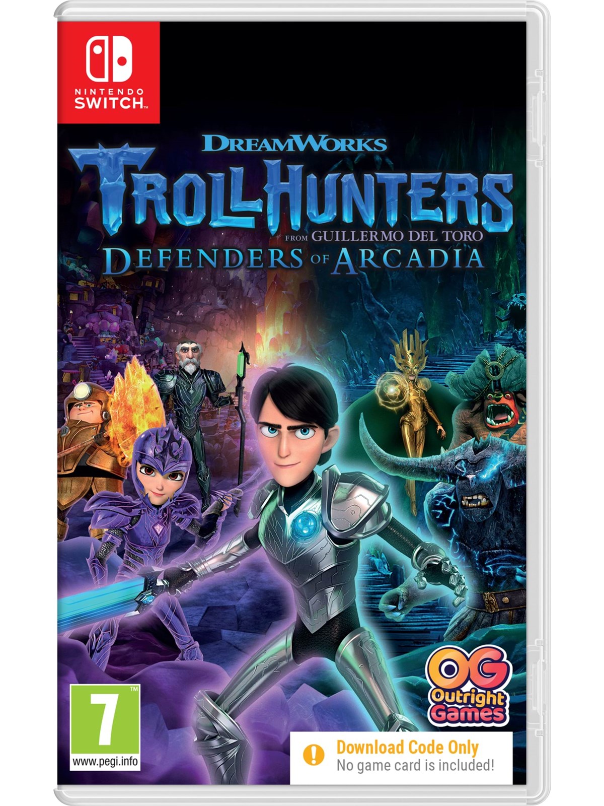 TrollHunters: Defenders of Arcadia (Code in a Box) - Nintendo Switch - Action - PEGI 7