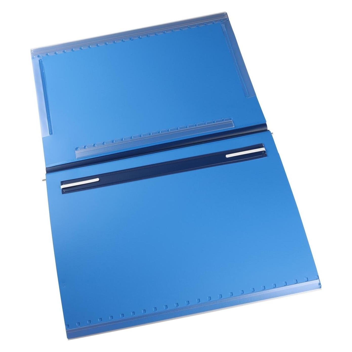 Boi Dokutech Planettentasche Stan 1 Kunststoff blau 1 x Lang-Aussenheftung (Sondermass von 27,5 cm) (A4) (9208-00309)