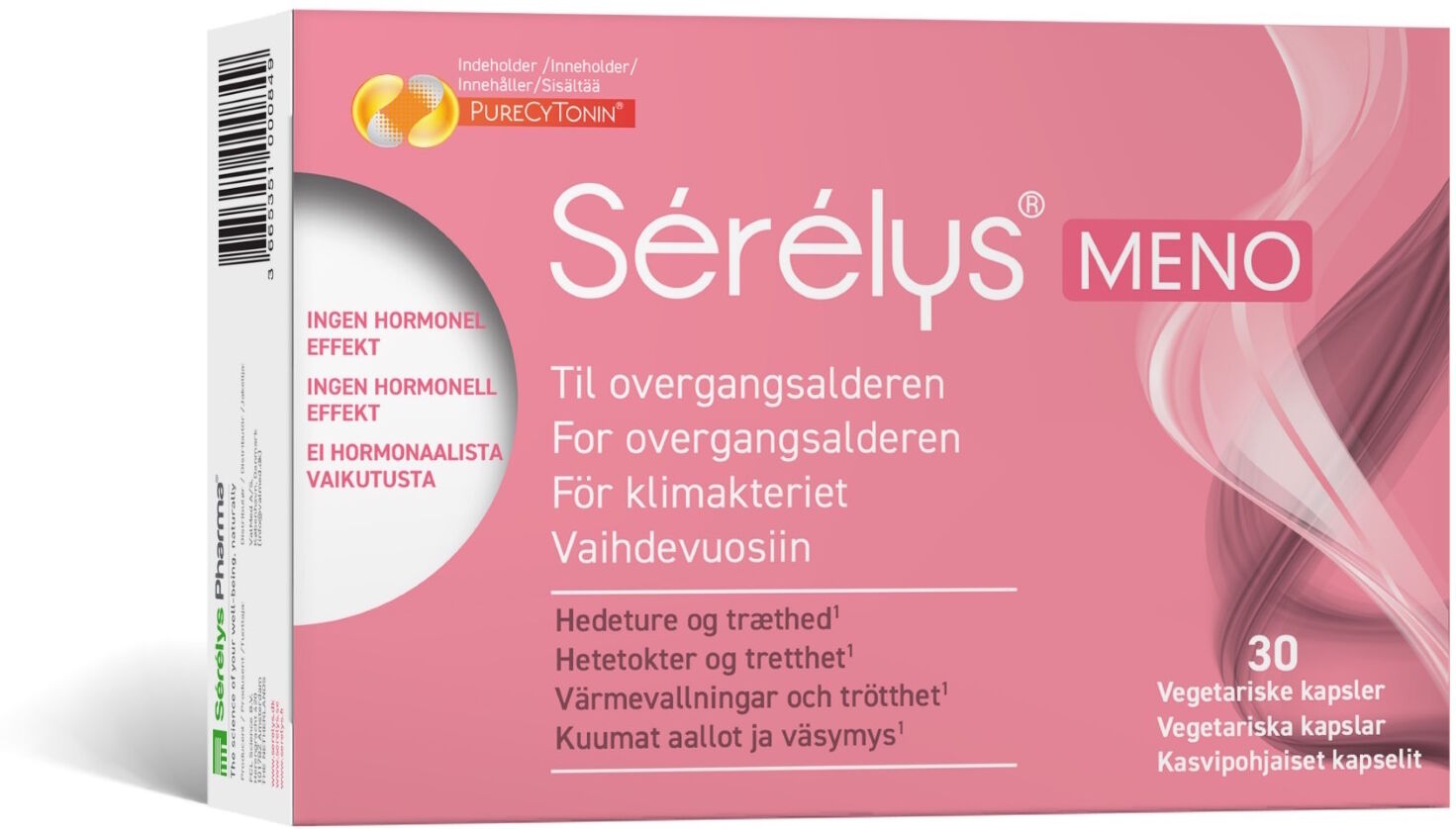 SÉRÉLYS MENO VED OVERGANGSALDEREN Kosttilskud 30 stk