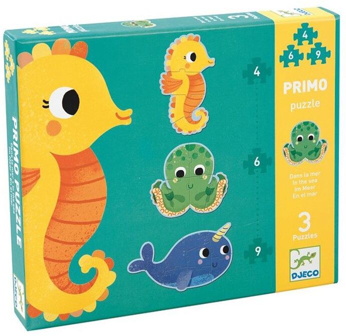 Puzzles Primo Dans la mer - Djeco
