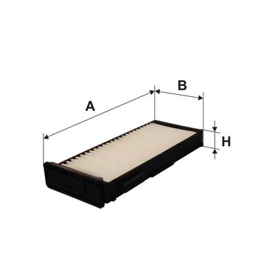 FILTRON Filter, Innenraumluft K 1180-2x für MITSUBISHI
